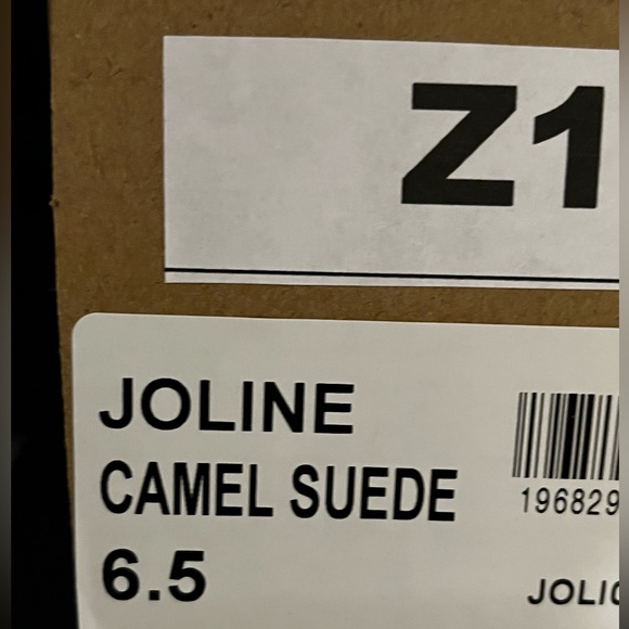 Steve Madden Women's Joline Block Heeled Boots Camel Suede Platform SHoes - Picture 6 of 6